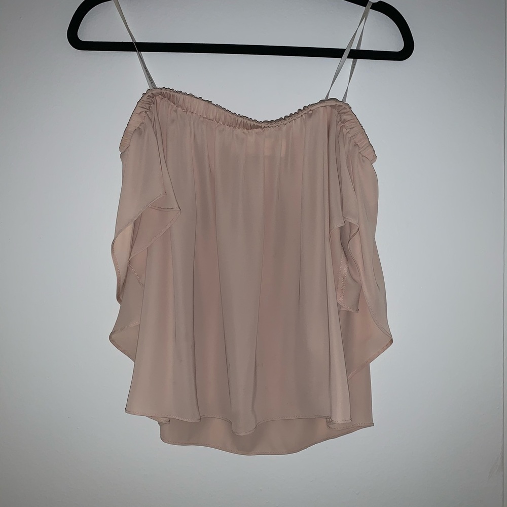 Amanda Uprichard off the shoulder top